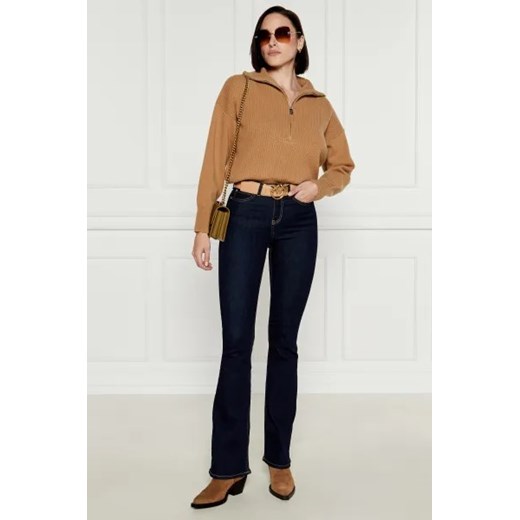 Pinko Wełniany sweter CAVEAU | Regular Fit | z dodatkiem kaszmiru Pinko S Gomez Fashion Store wyprzedaż