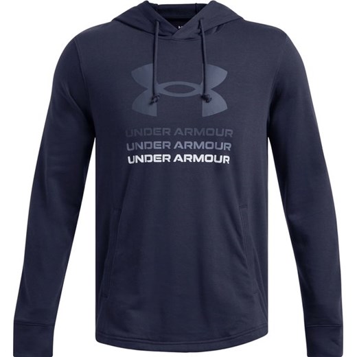 Bluza męska Rival Terry Graphic Hood Under Armour ze sklepu SPORT-SHOP.pl w kategorii Bluzy męskie - zdjęcie 175048752