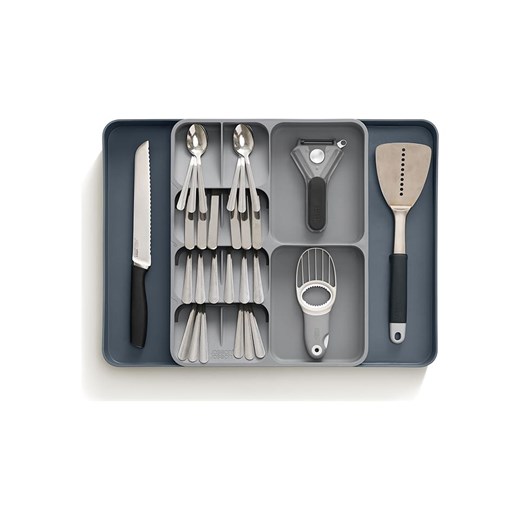 JosephJoseph Organizer w kolorze szaro-antracytowym na sztućce - 56 x 39,5 x 5,5 Josephjoseph onesize okazja Limango Polska