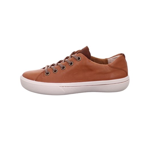 Legero Skórzane sneakersy "Fresh" w kolorze jasnobrązowym Legero 41,5 Limango Polska okazja
