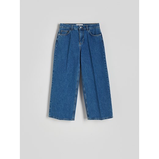Reserved - Jeansy culotte - niebieski Reserved 36 Reserved