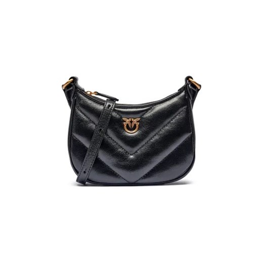 Pinko Skórzana torebka na ramię HALF MOON BABY ze sklepu Gomez Fashion Store w kategorii Listonoszki - zdjęcie 175054452