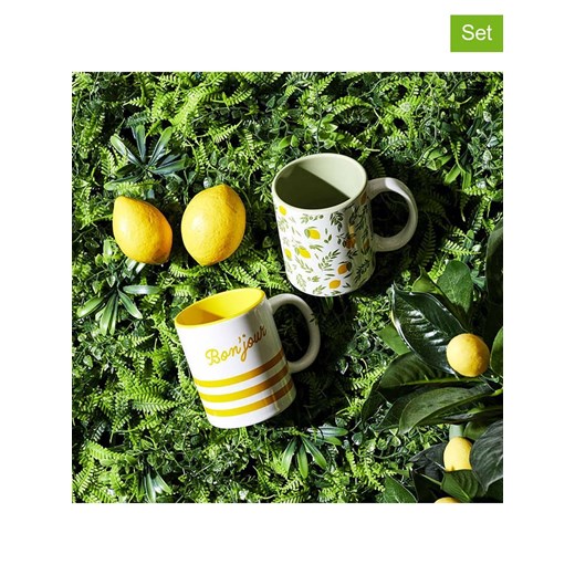 Garden Spirit Kubki (2 szt.) - wys. 12,5 x Ø 8,5 cm (produkt niespodzianka) ze sklepu Limango Polska w kategorii Dzbanki i zaparzacze - zdjęcie 175056624