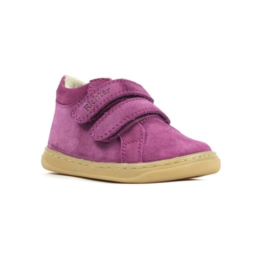 Richter Shoes Skórzane buty &quot;Dash Mini&quot; w kolorze fioletowym do chodzenia na boso ze sklepu Limango Polska w kategorii Buty zimowe dziecięce - zdjęcie 175057102