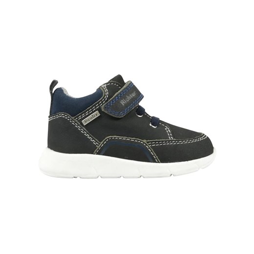 Richter Shoes Skórzane sneakersy &quot;Hero&quot; w kolorze antracytowym ze sklepu Limango Polska w kategorii Buty sportowe dziecięce - zdjęcie 175057132