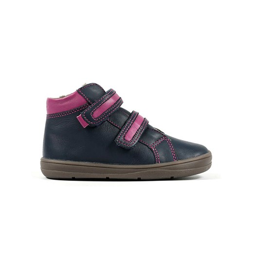 Richter Shoes Skórzane buty &quot;Dash&quot; w kolorze granatowym do chodzenia na boso ze sklepu Limango Polska w kategorii Buty zimowe dziecięce - zdjęcie 175057180