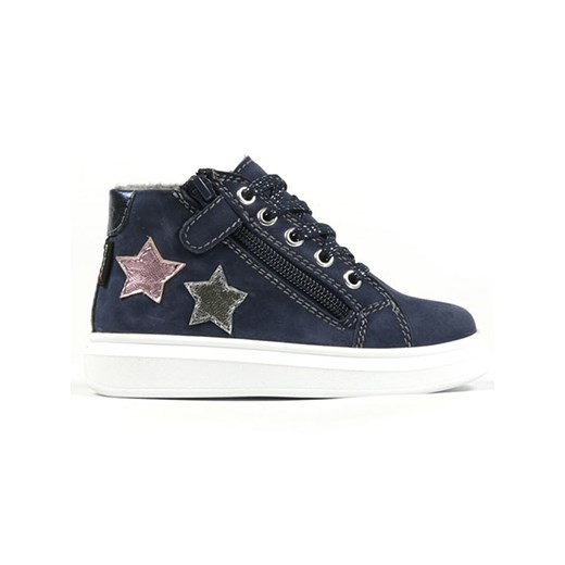 Richter Shoes Skórzane sneakersy "Alessa" w kolorze granatowym 33 okazja Limango Polska