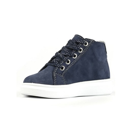 Richter Shoes Skórzane sneakersy "Alessa" w kolorze granatowym 35 Limango Polska wyprzedaż