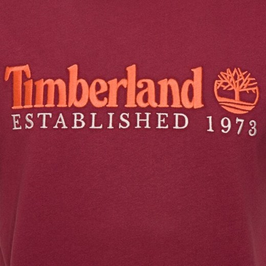 T-shirt męski Timberland młodzieżowy z napisami
