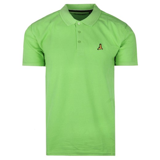 Klasyczna Męska Koszulka POLO - Brave Soul - Jasna Zieleń TSBRSSS24IMAIgreenPOLO ze sklepu JegoSzafa.pl w kategorii T-shirty męskie - zdjęcie 175060681