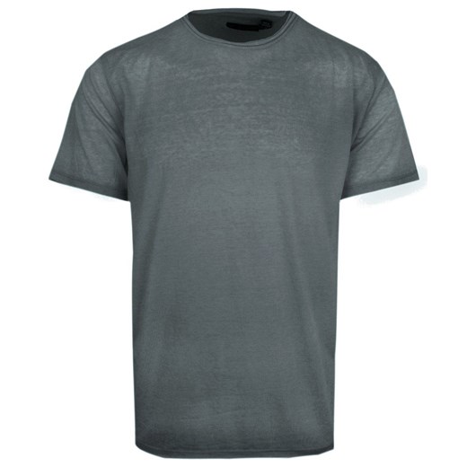 T-Shirt - Bawełniana Tkanina w Stylu Vintage - Brave Soul - Stalowa TSBRSSS24RADICALdenim ze sklepu JegoSzafa.pl w kategorii T-shirty męskie - zdjęcie 175060704