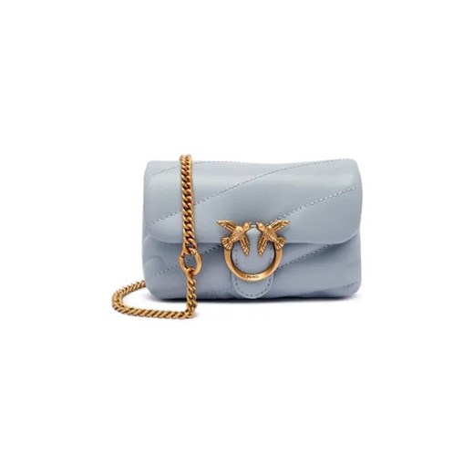 Pinko Skórzana torebka na ramię LOVE MICRO PUFF C Pinko One Size Gomez Fashion Store