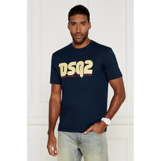 Dsquared2 T-shirt | Regular Fit ze sklepu Gomez Fashion Store w kategorii T-shirty męskie - zdjęcie 175065871