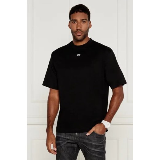 OFF-WHITE T-shirt Dragon arrow skate | Regular Fit ze sklepu Gomez Fashion Store w kategorii T-shirty męskie - zdjęcie 175065880