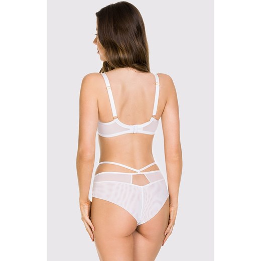 Figi damskie z wysokim stanem białe Delice 19091, Kolor biały, Rozmiar L, Mediolano ze sklepu Intymna w kategorii Majtki damskie - zdjęcie 175066133