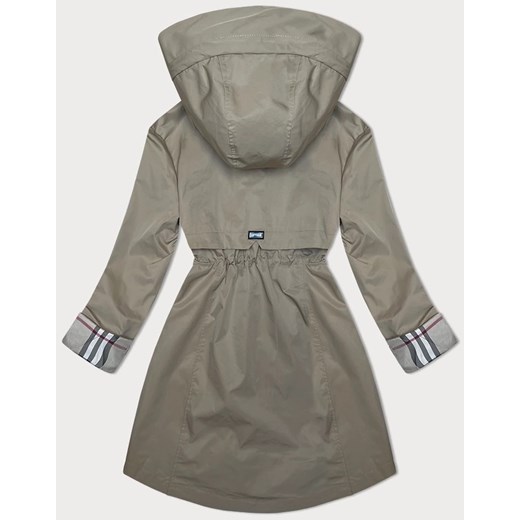 Parka z ozdobną podszewką BH Forever jasny khaki(3)  (BH-2401BIG) Goodlookin.pl 52 goodlookin.pl