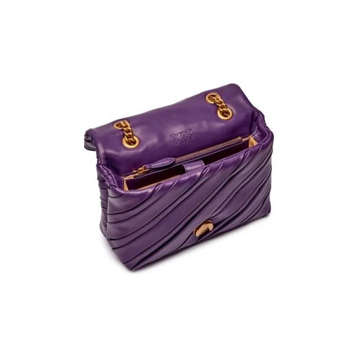 Pinko Skórzana torebka na ramię LOVE PUFF MINI Pinko One Size Gomez Fashion Store