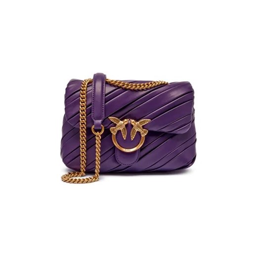 Pinko Skórzana torebka na ramię LOVE PUFF MINI Pinko One Size Gomez Fashion Store