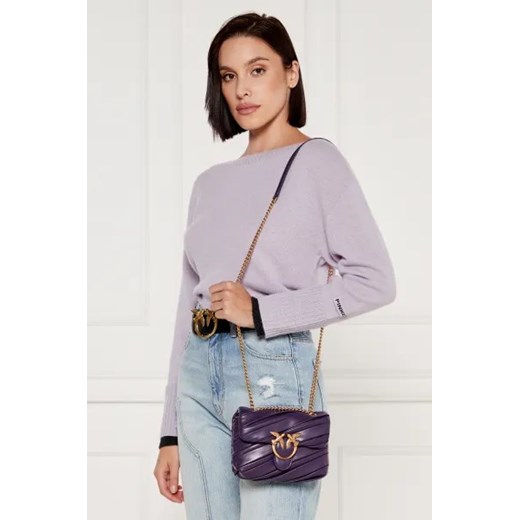 Pinko Skórzana torebka na ramię Love Puff Baby Pinko One Size Gomez Fashion Store