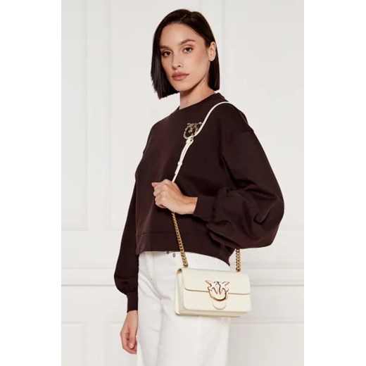 Pinko Skórzana torebka na ramię LOVE ONE MINI LIGHT Pinko One Size Gomez Fashion Store