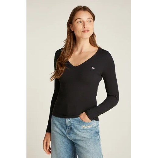 Tommy Jeans Bluzka ESSENTIAL | Slim Fit Tommy Jeans XL Gomez Fashion Store