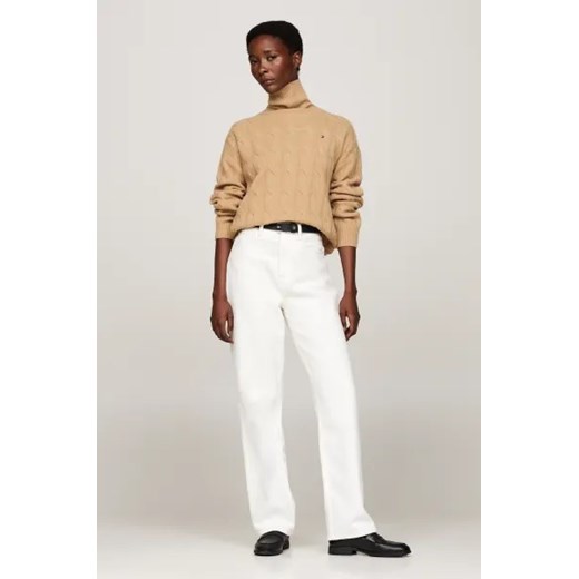 Tommy Hilfiger Wełniany sweter | Regular Fit Tommy Hilfiger S Gomez Fashion Store