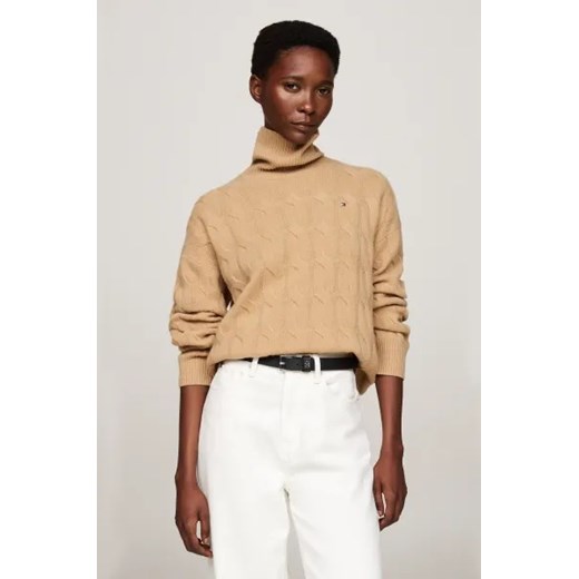 Tommy Hilfiger Wełniany sweter | Regular Fit Tommy Hilfiger L Gomez Fashion Store