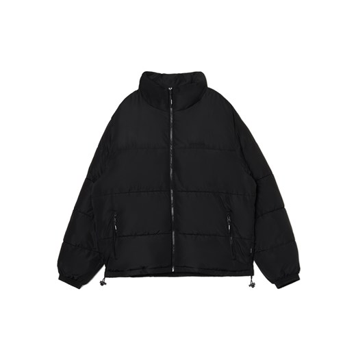 Cropp - Czarna kurtka puffer - czarny ze sklepu Cropp w kategorii Kurtki męskie - zdjęcie 175076152