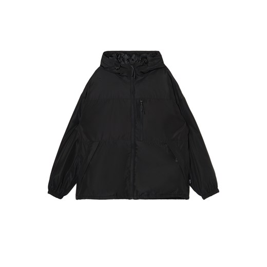 Cropp - Czarna kurtka basic z kapturem - czarny ze sklepu Cropp w kategorii Kurtki męskie - zdjęcie 175076164