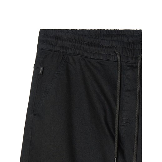 Cropp - Czarne joggery - czarny Cropp 28 Cropp