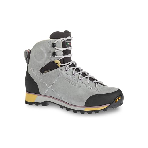 DOLOMITE Skórzane botki turystyczne &quot;54 Hike Evo GTX&quot; w kolorze szarym ze sklepu Limango Polska w kategorii Buty trekkingowe damskie - zdjęcie 175081081