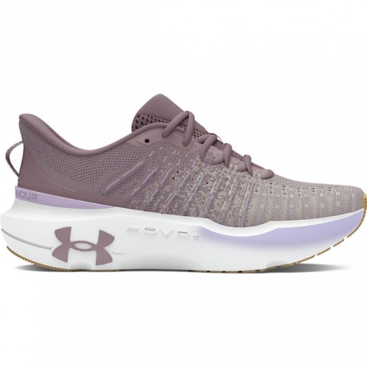 Damskie buty do biegania Under Armour UA W Infinite Elite - beżowe ze sklepu Sportstylestory.com w kategorii Buty sportowe damskie - zdjęcie 175083032