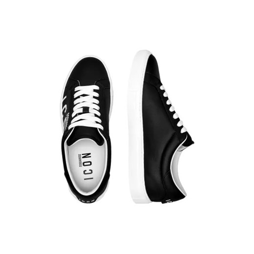 Dsquared2 Skórzane sneakersy Cassetta Dsquared2 40 Gomez Fashion Store