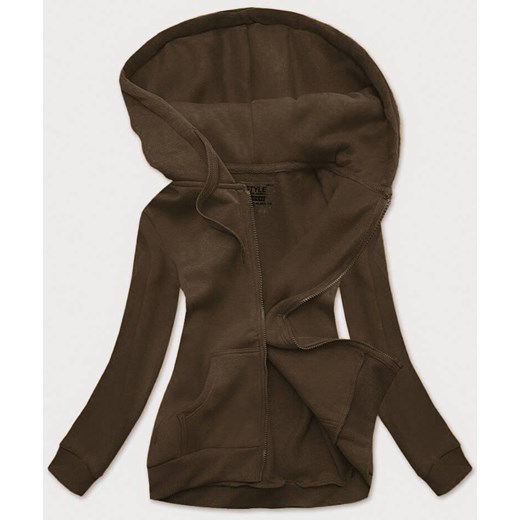 Bluza damska sportowa army (W03-162) ze sklepu goodlookin.pl w kategorii Bluzy damskie - zdjęcie 175088673