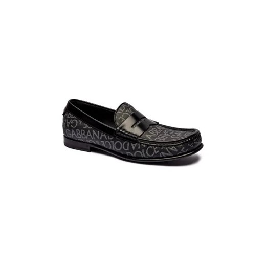 Dolce & Gabbana Mokasyny | z dodatkiem skóry ze sklepu Gomez Fashion Store w kategorii Mokasyny męskie - zdjęcie 175100172