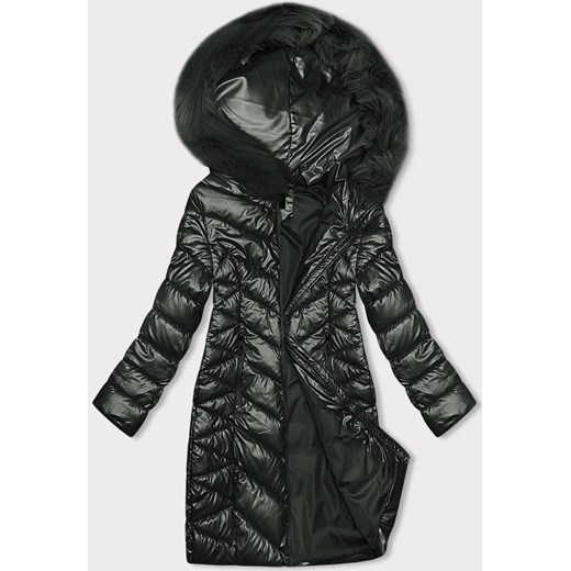 Pikowana zimowa kurtka damska J Style army (16M9100-136) ze sklepu goodlookin.pl w kategorii Kurtki damskie - zdjęcie 175105583