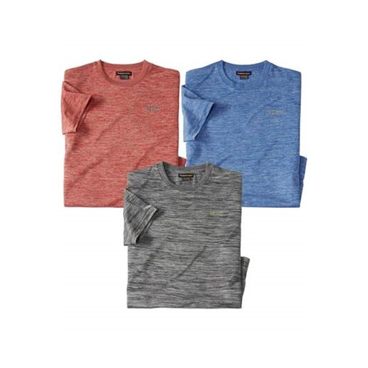 Zestaw 3 koszulek Sport ze sklepu Atlas For Men w kategorii T-shirty męskie - zdjęcie 175109362