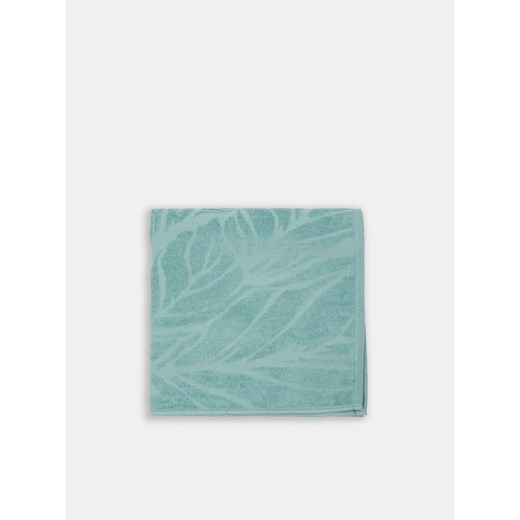 Sinsay - Bawełniany ręcznik 70x140 cm - turkusowy Sinsay One Size Sinsay