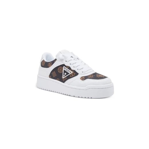 Buty sportowe damskie Guess sneakersy z tworzywa sztucznego