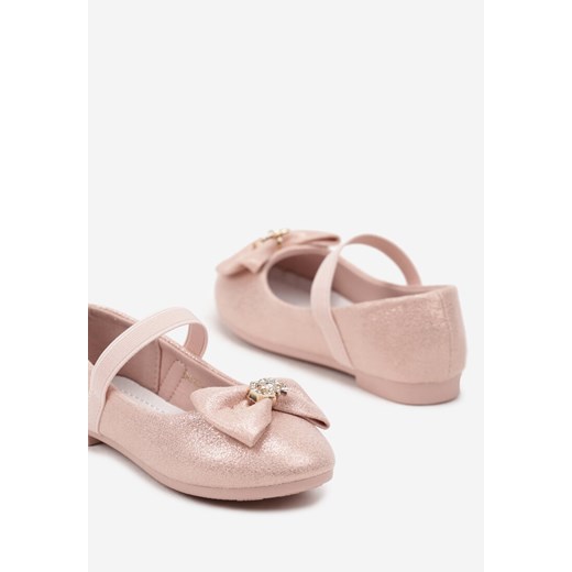 Balerinki dziecięce Renee ze skóry 