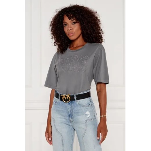 Pinko T-shirt SCANNER | Regular Fit ze sklepu Gomez Fashion Store w kategorii Bluzki damskie - zdjęcie 175115880