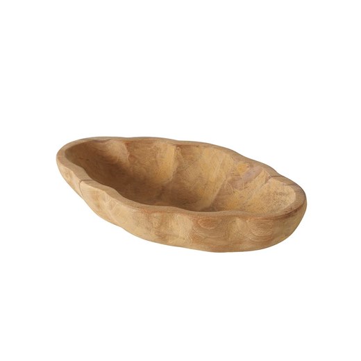 Boltze Miska dekoracyjna &quot;Tikka&quot; w kolorze jasnobrązowym - 4 cm Boltze onesize okazja Limango Polska