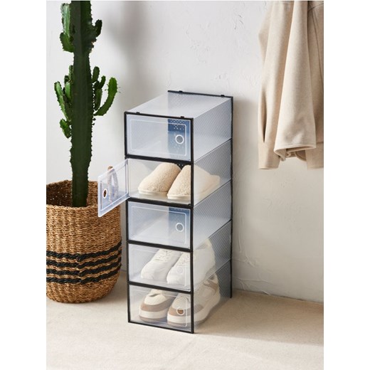 Sinsay - Pudełko do przechowywania 5 pack - biały Sinsay One Size Sinsay