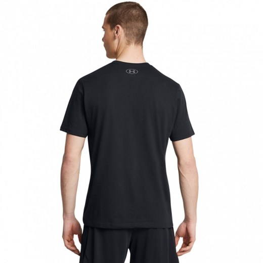Męski t-shirt z nadrukiem Under Armour UA M Boxed Sports Updated Ss - czarny ze sklepu Sportstylestory.com w kategorii T-shirty męskie - zdjęcie 175123120