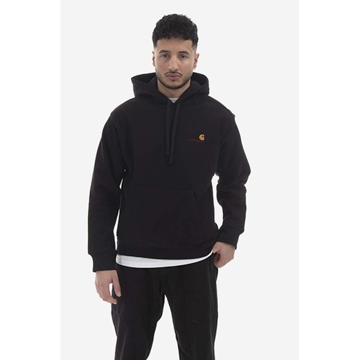 Carhartt WIP bluza Hooded American Script Sweatshirt męska kolor czarny z XL PRM