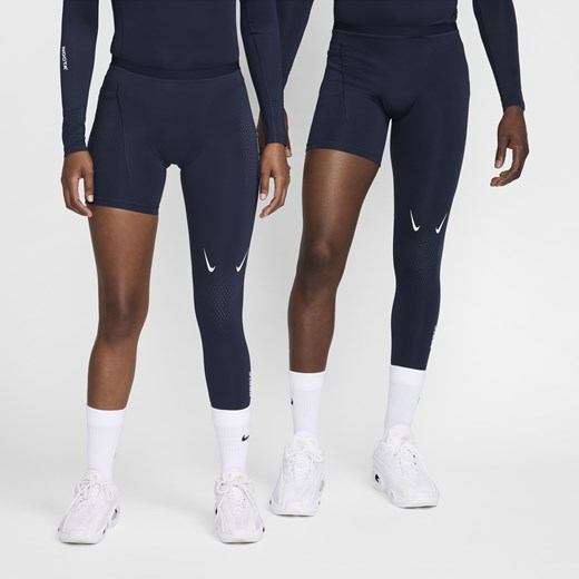 Męskie legginsy do koszykówki z jedną nogawką (lewą) NOCTA - Niebieski Nike XS Nike poland