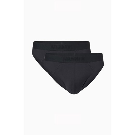 2-pack slipy męskie 2BMP-016-GRAFITOWY, Kolor grafitowy, Rozmiar M, ATLANTIC ze sklepu Primodo w kategorii Majtki męskie - zdjęcie 175128584