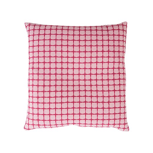 Overbeck and Friends Poszewka &quot;Hannah&quot; w kolorze jasnoróżowo-czerwonym na poduszkę - 50 x 50 cm ze sklepu Limango Polska w kategorii Poszewki na poduszki - zdjęcie 175129523