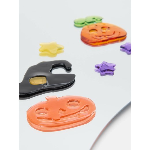 Sinsay - Naklejki na szybę Halloween - pomarańczowy Sinsay One Size Sinsay
