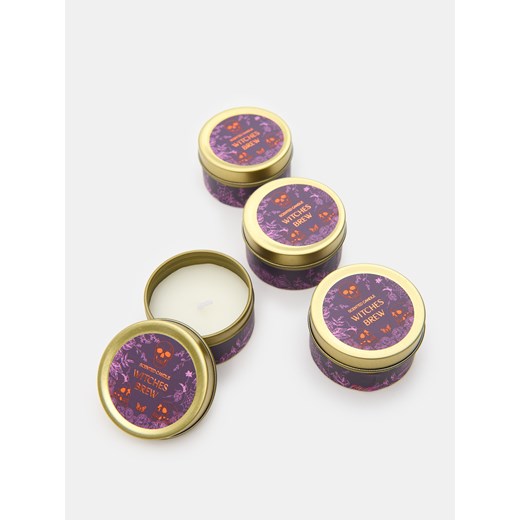 Sinsay - Świeczki 4 pack Witches Brew - wielobarwny Sinsay One Size Sinsay